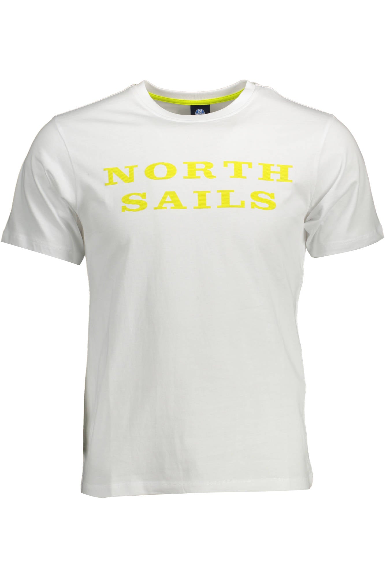 NORTH SAILS Kurzarm-T-Shirt Herren Weiss – 100% Baumwolle für Sommer Weiß