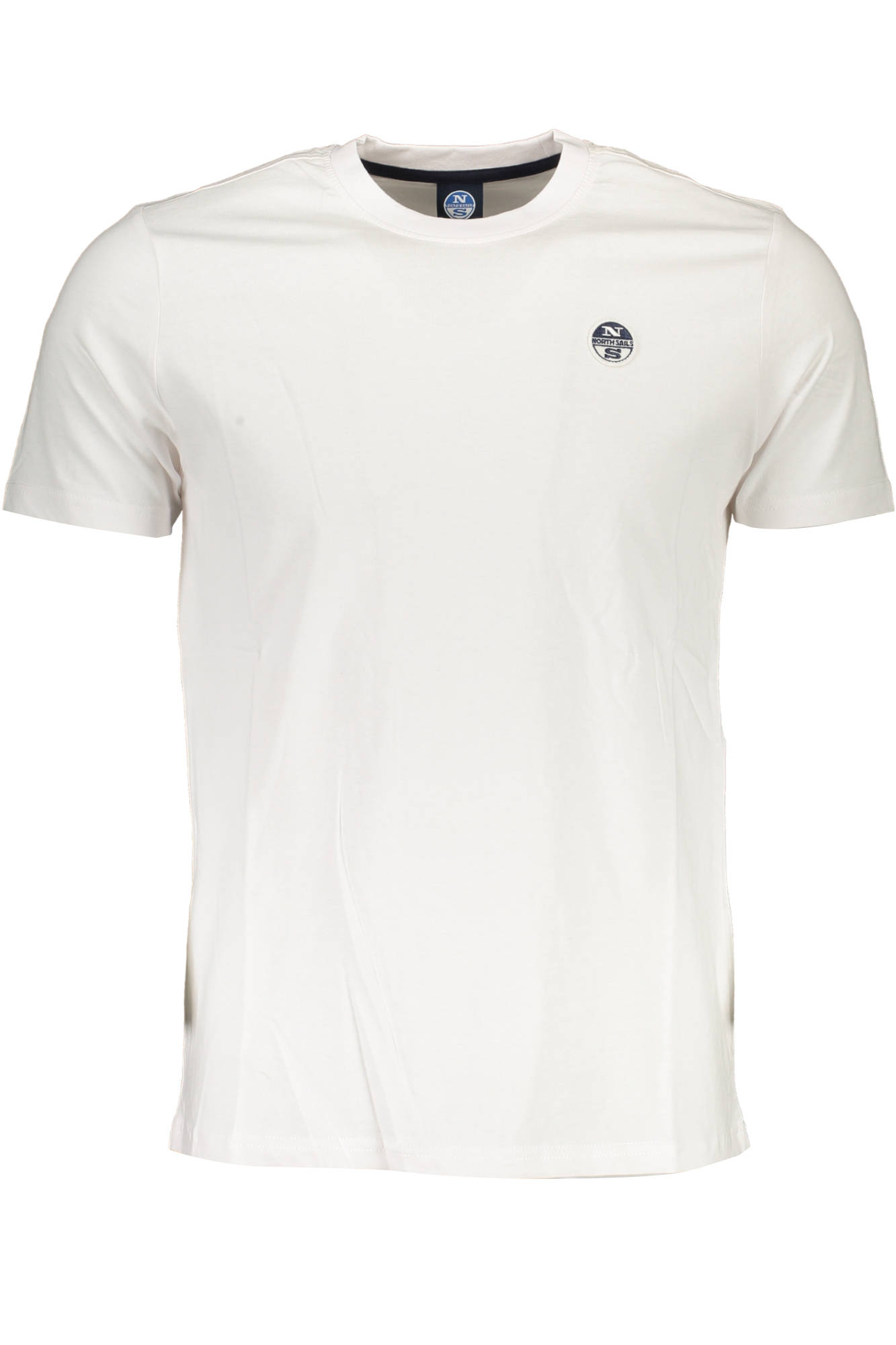 NORTH SAILS Kurzarm-T-Shirt Herren Weiss – Klassisches Baumwoll-Shirt mit Logo Weiß