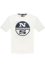 NORTH SAILS KURZARM-T-SHIRT HERREN WEISS