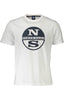 NORTH SAILS Kurzarm-T-Shirt Herren Weiss – Klassisches Baumwoll-Shirt für Sommer Weiß