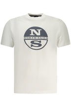 NORTH SAILS HERREN KURZARM-T-SHIRT WEISS