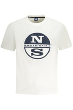 NORTH SAILS KURZARM-T-SHIRT HERREN WEISS