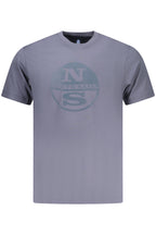 NORTH SAILS Herren-T-Shirt mit kurzen Ärmeln, blau