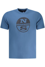 NORTH SAILS Herren-T-Shirt mit kurzen Ärmeln, blau