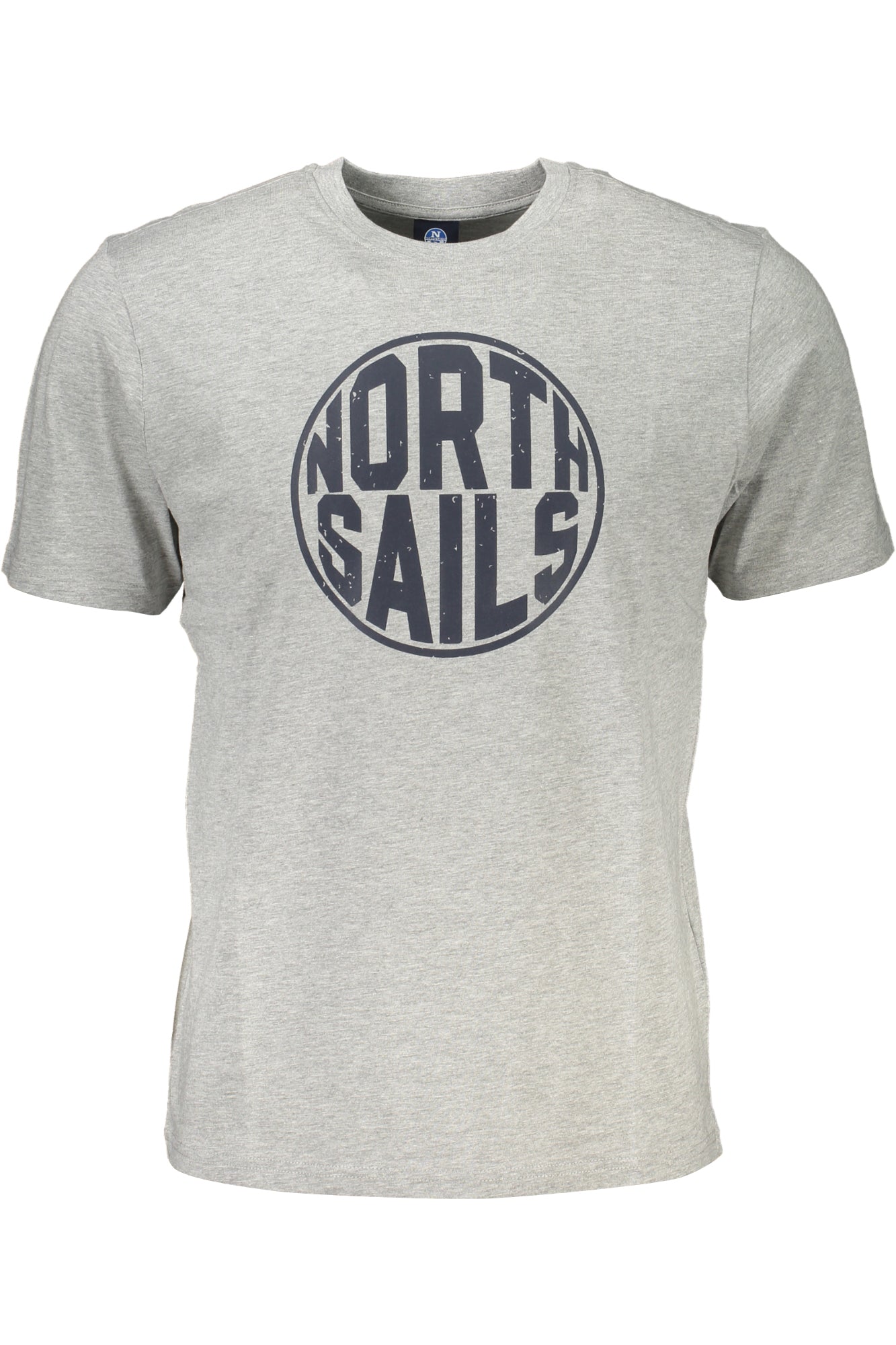 NORTH SAILS HERREN-KURZÄRMELIGES T-SHIRT GRAU Hauptbild