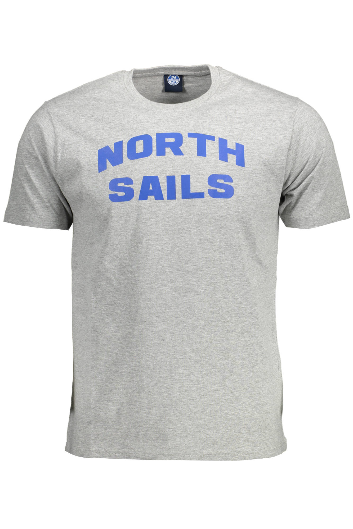 NORTH SAILS Kurzarm T-Shirt Herren Blau – Baumwolle für Sommer Grau