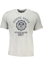 NORTH SAILS HERREN-KURZÄRMELIGES T-SHIRT GRAU