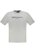 NORTH SAILS KURZARM-T-SHIRT HERREN GRAU