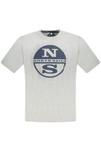 NORTH SAILS KURZARM-T-SHIRT HERREN GRAU