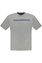 NORTH SAILS KURZARM-T-SHIRT HERREN GRAU