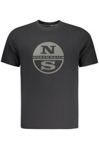 NORTH SAILS HERREN KURZARM-T-SHIRT SCHWARZ