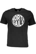 NORTH SAILS HERREN-KURZARM-T-SHIRT SCHWARZ