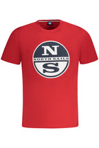 NORTH SAILS HERREN KURZARM T-SHIRT ROT
