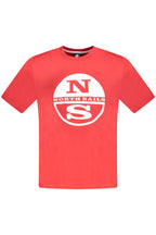 NORTH SAILS HERREN KURZARM T-SHIRT ROT