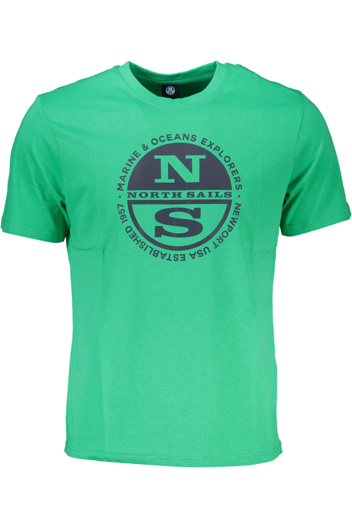 NORTH SAILS GRÜNES KURZÄRMELIGES HERREN-T-SHIRT Hauptbild