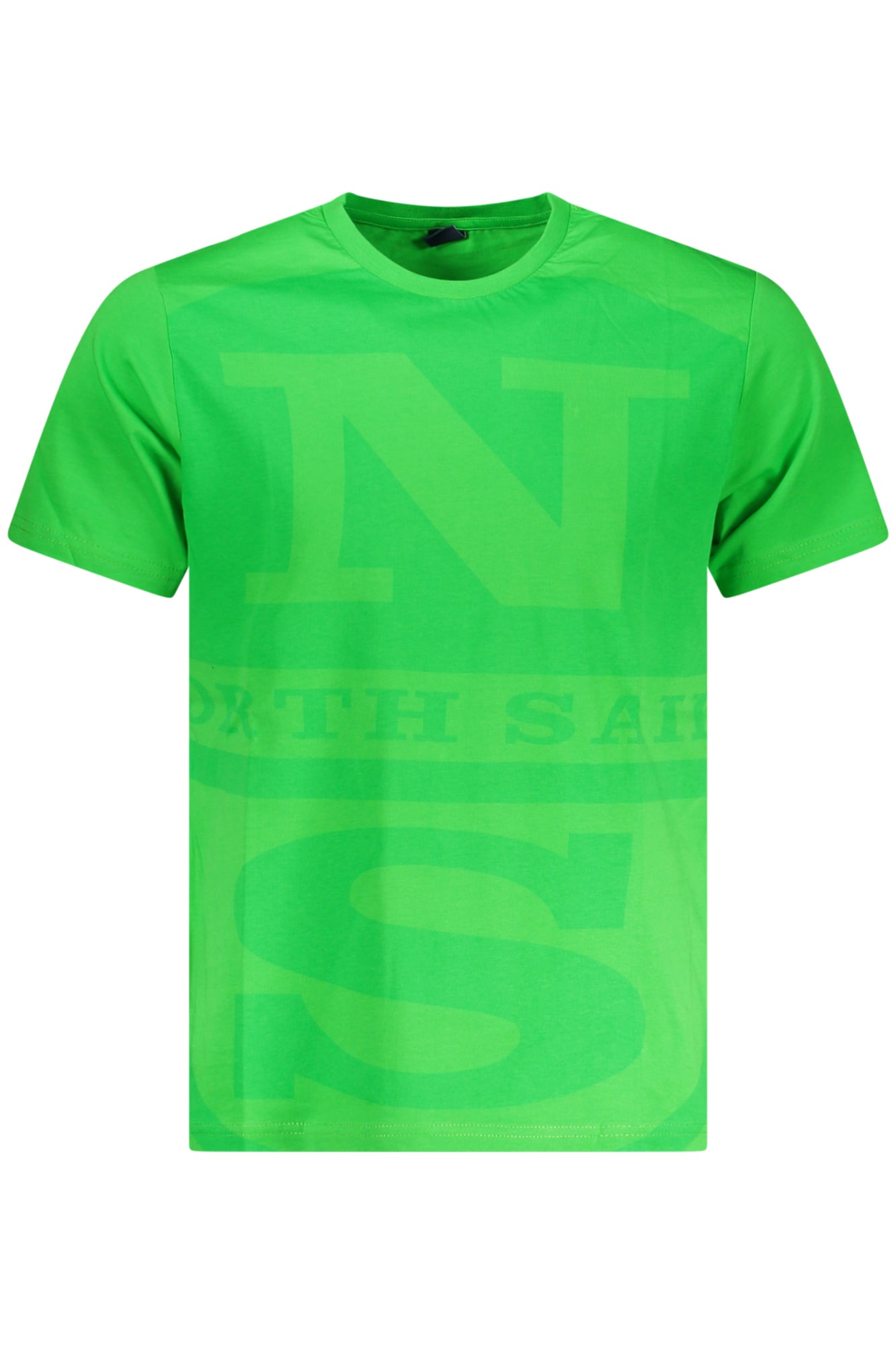 NORTH SAILS Kurzarm-T-Shirt Herren Blau – Logo-Druck aus ägyptischer Baumwolle Zweitbild