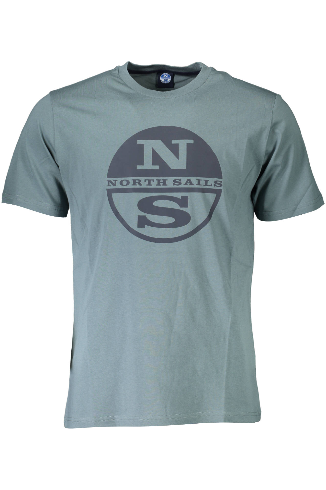 NORTH SAILS Kurzarm-T-Shirt Herren Grün – Logo-Druck aus Baumwolle | soulluna.de Grün