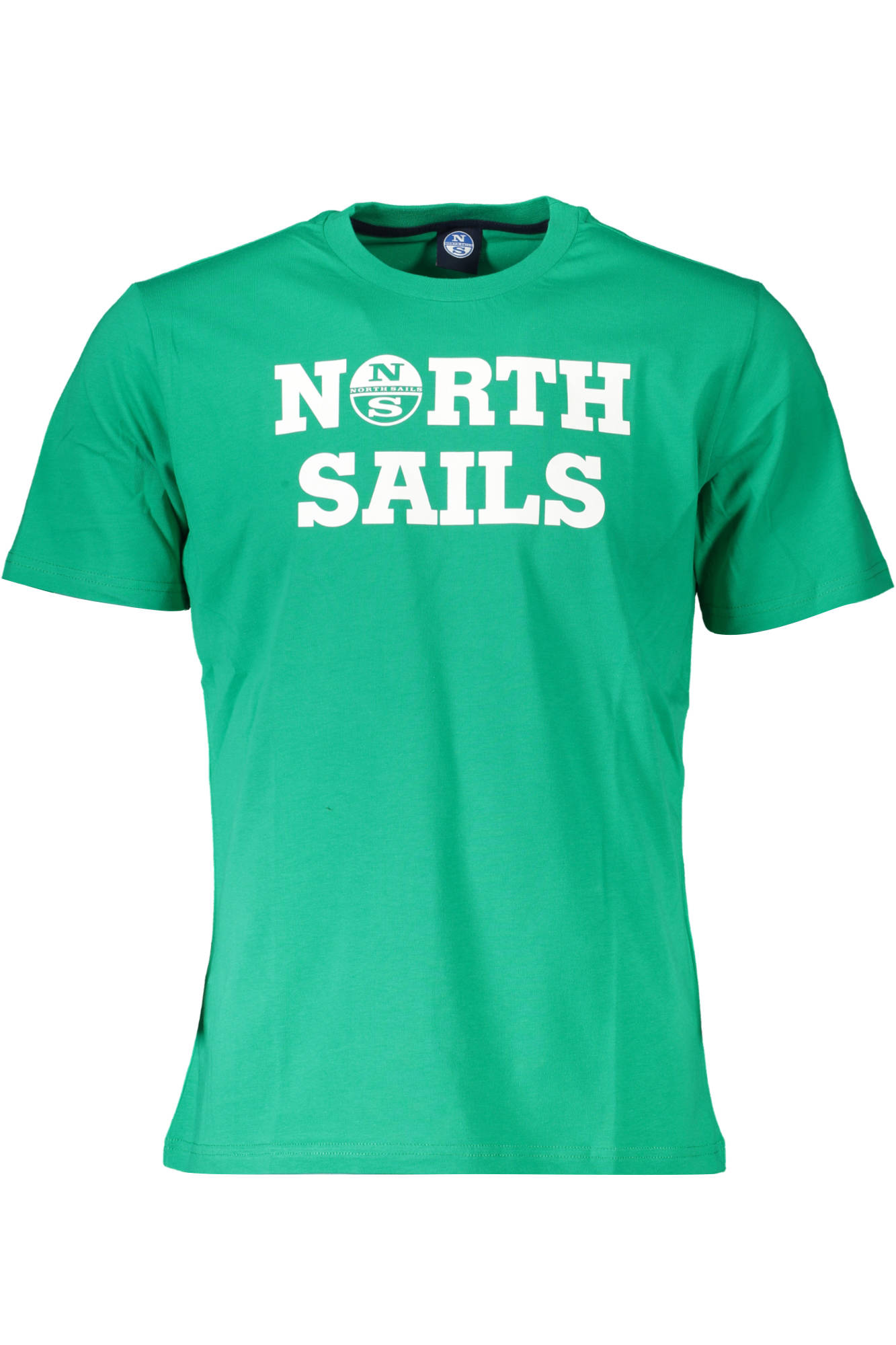 NORTH SAILS Kurzarm T-Shirt Herren Blau – Baumwolle für Frühjahr/Sommer Grün