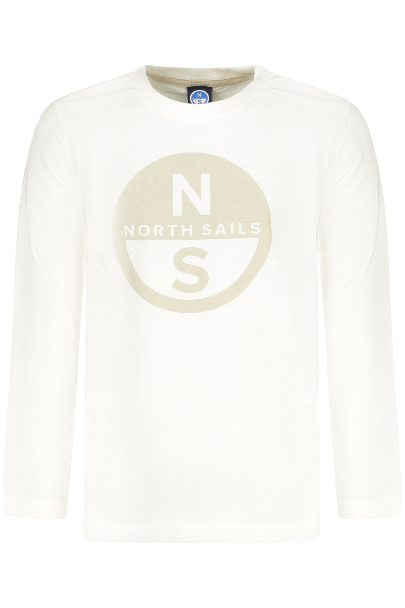 NORTH SAILS LANGARM-T-SHIRT FÜR KINDER, WEISS