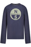 NORTH SAILS KINDER LANGARM-T-SHIRT, BLAU