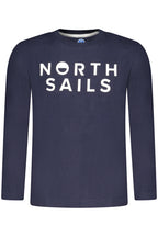 NORTH SAILS KINDER LANGARM-T-SHIRT, BLAU