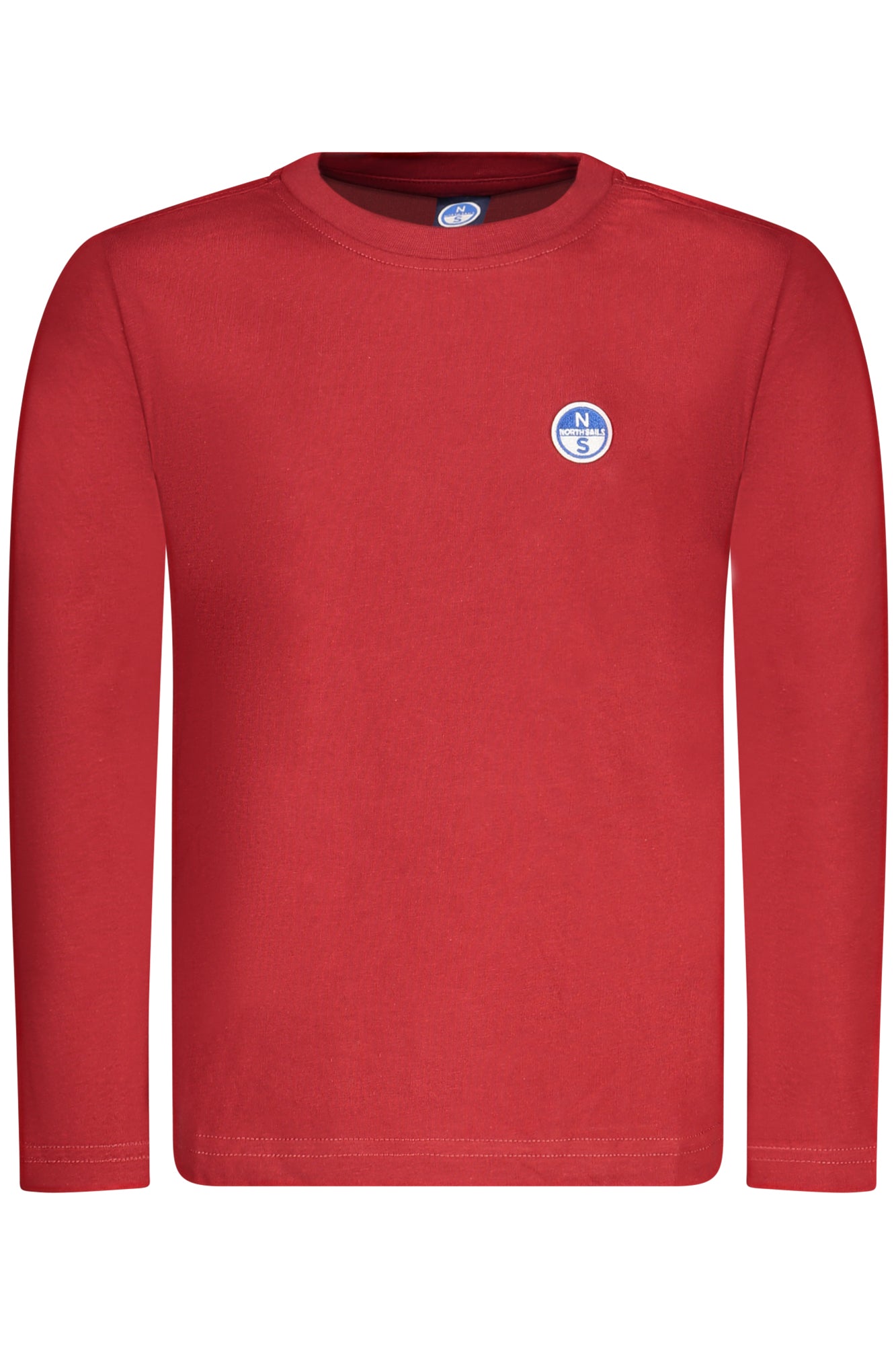 NORTH SAILS LANGARM-T-SHIRT FÜR KINDER, ROT