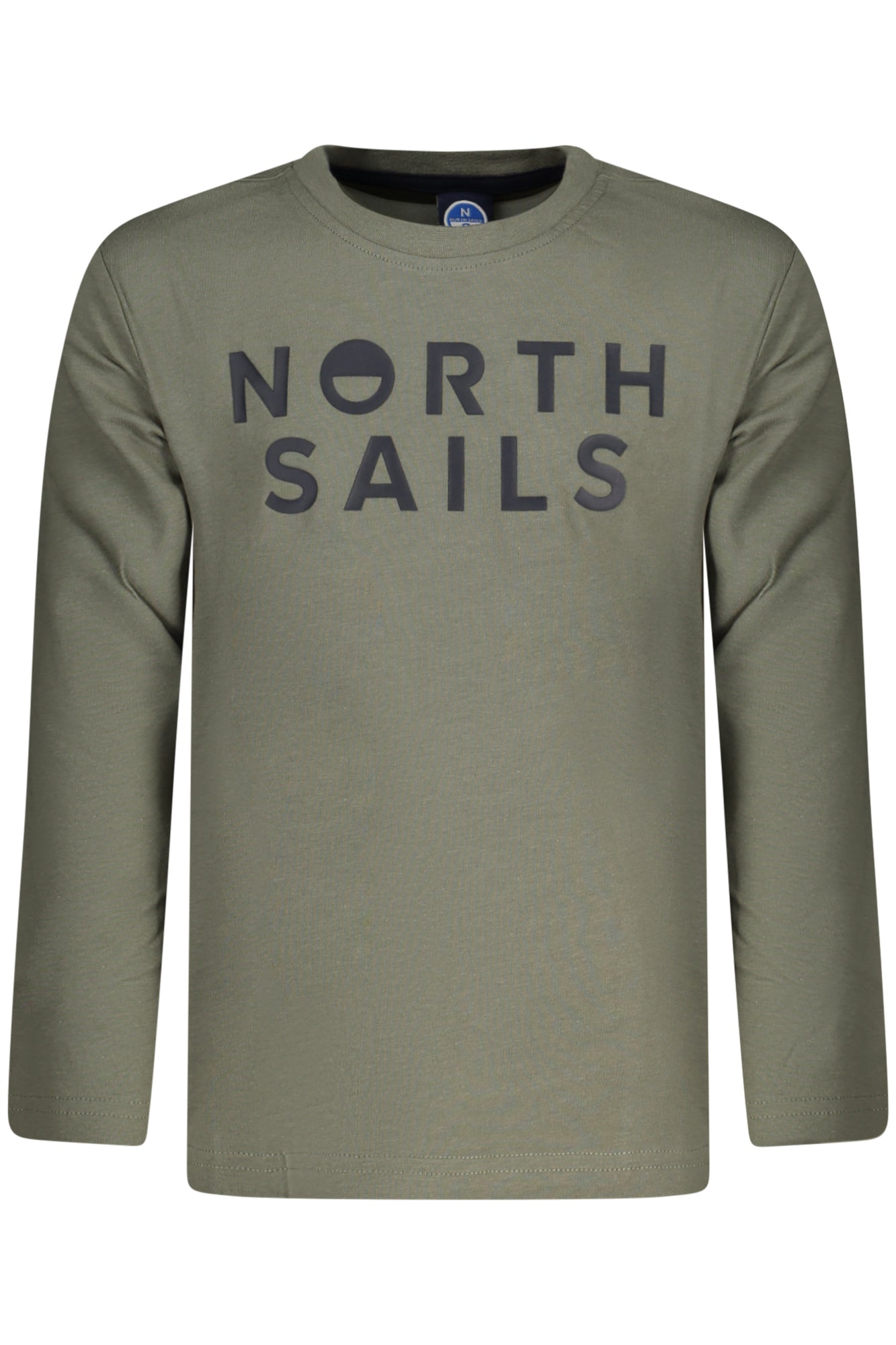 NORTH SAILS Kinder Langarm-T-Shirt Grün – Ocean Positive Baumwolle für Jungen Grün