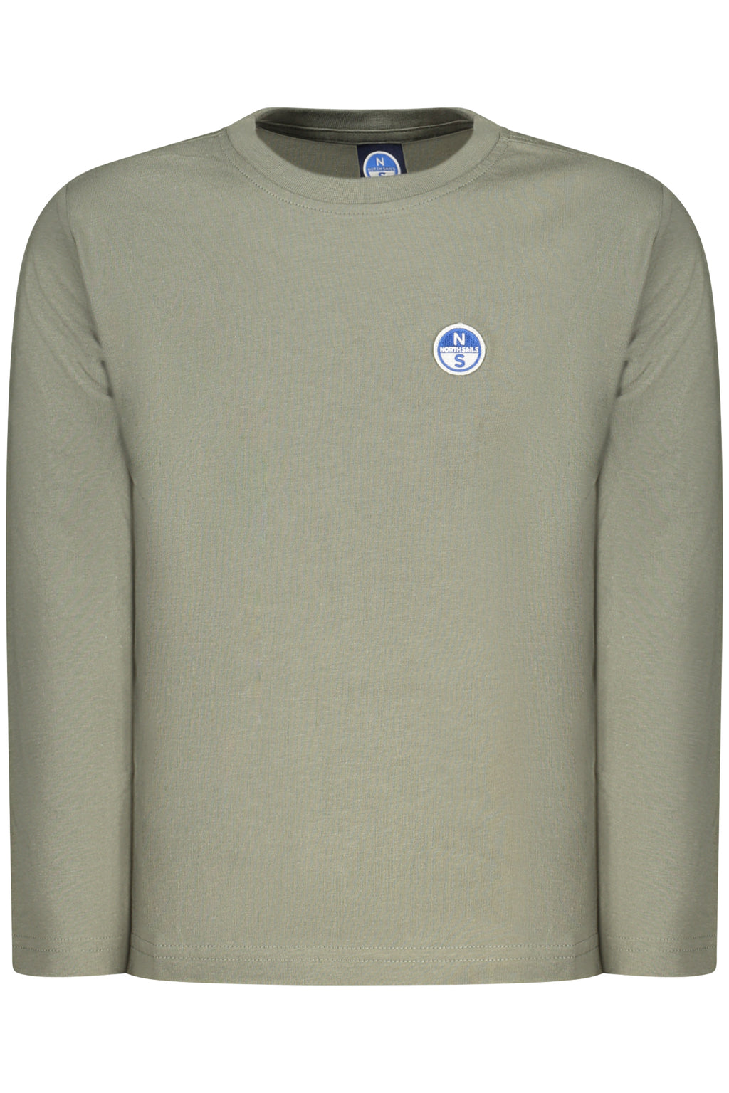 NORTH SAILS KINDER LANGARM-T-SHIRT, GRÜN