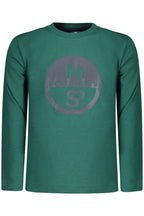 NORTH SAILS KINDER LANGARM-T-SHIRT, GRÜN