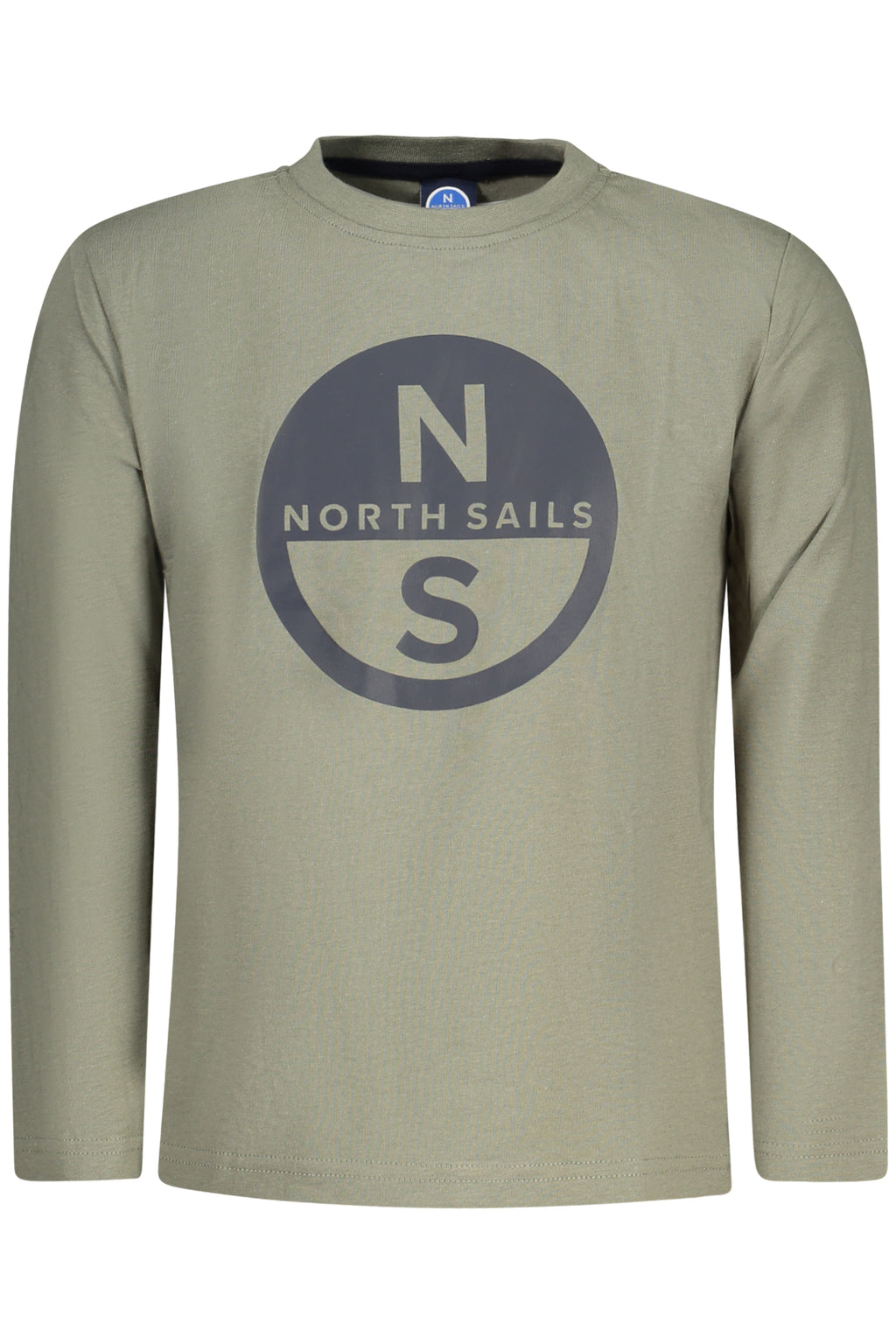NORTH SAILS KINDER LANGARM-T-SHIRT, GRÜN