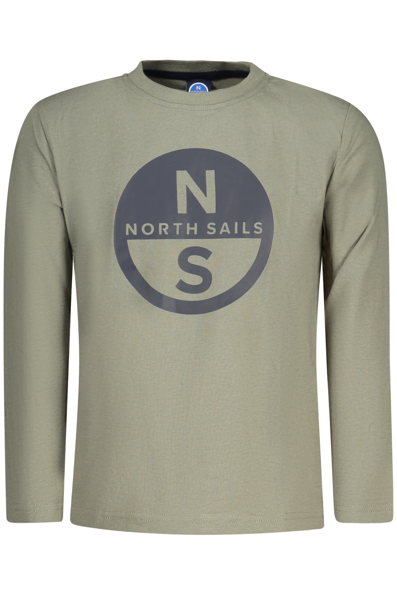 NORTH SAILS KINDER LANGARM-T-SHIRT, GRÜN