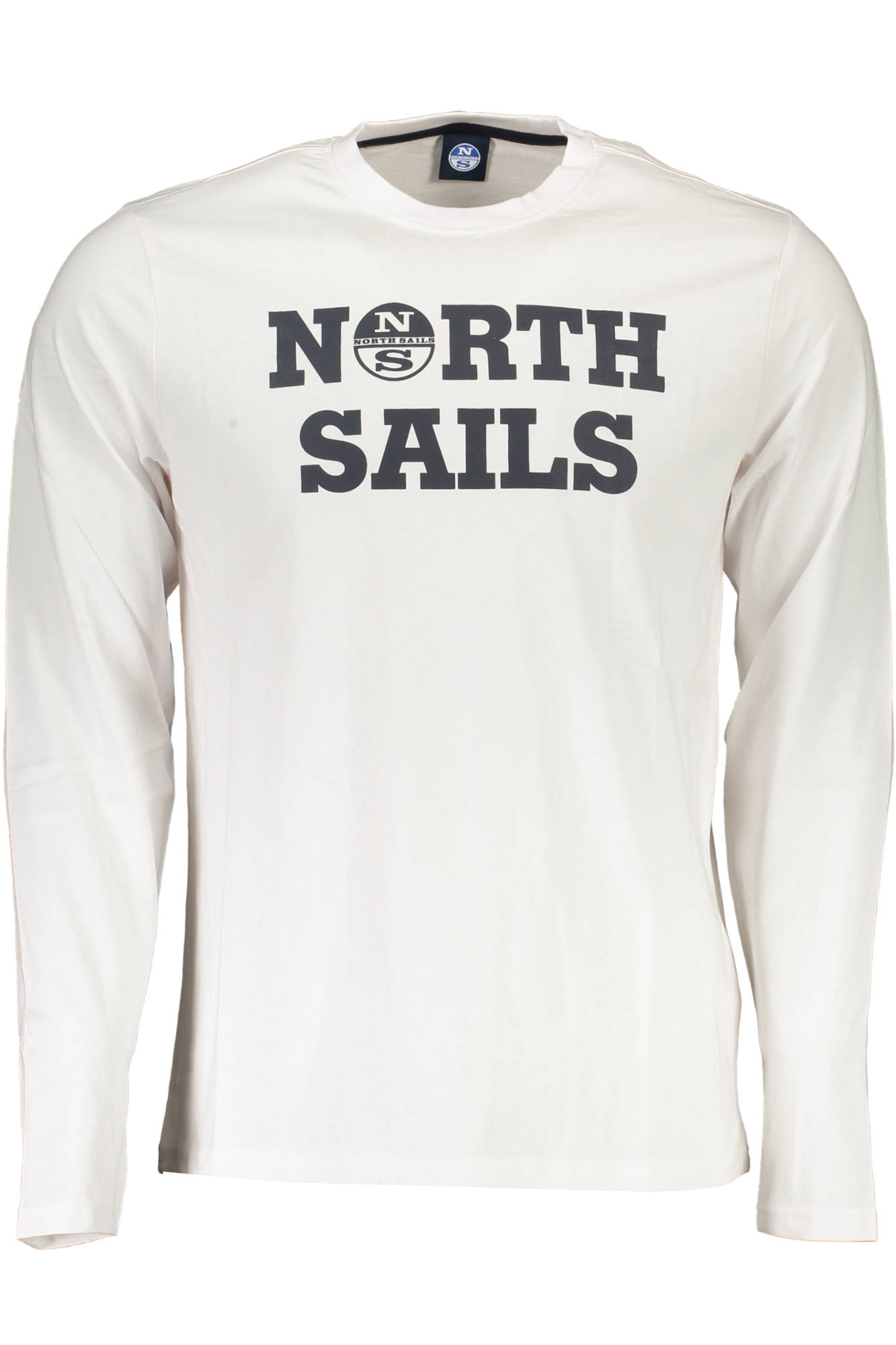 NORTH SAILS Langarm-T-Shirt Herren Weiss – Premium Baumwolle für Herbst/Winter Weiß