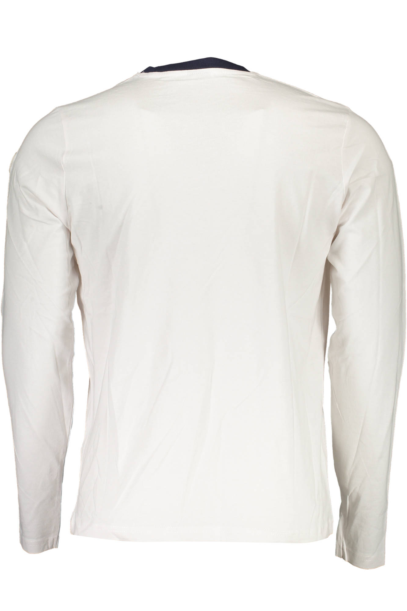 NORTH SAILS Langarm-T-Shirt Herren Weiss – Klassisches Baumwoll-Shirt mit Logo Weiß