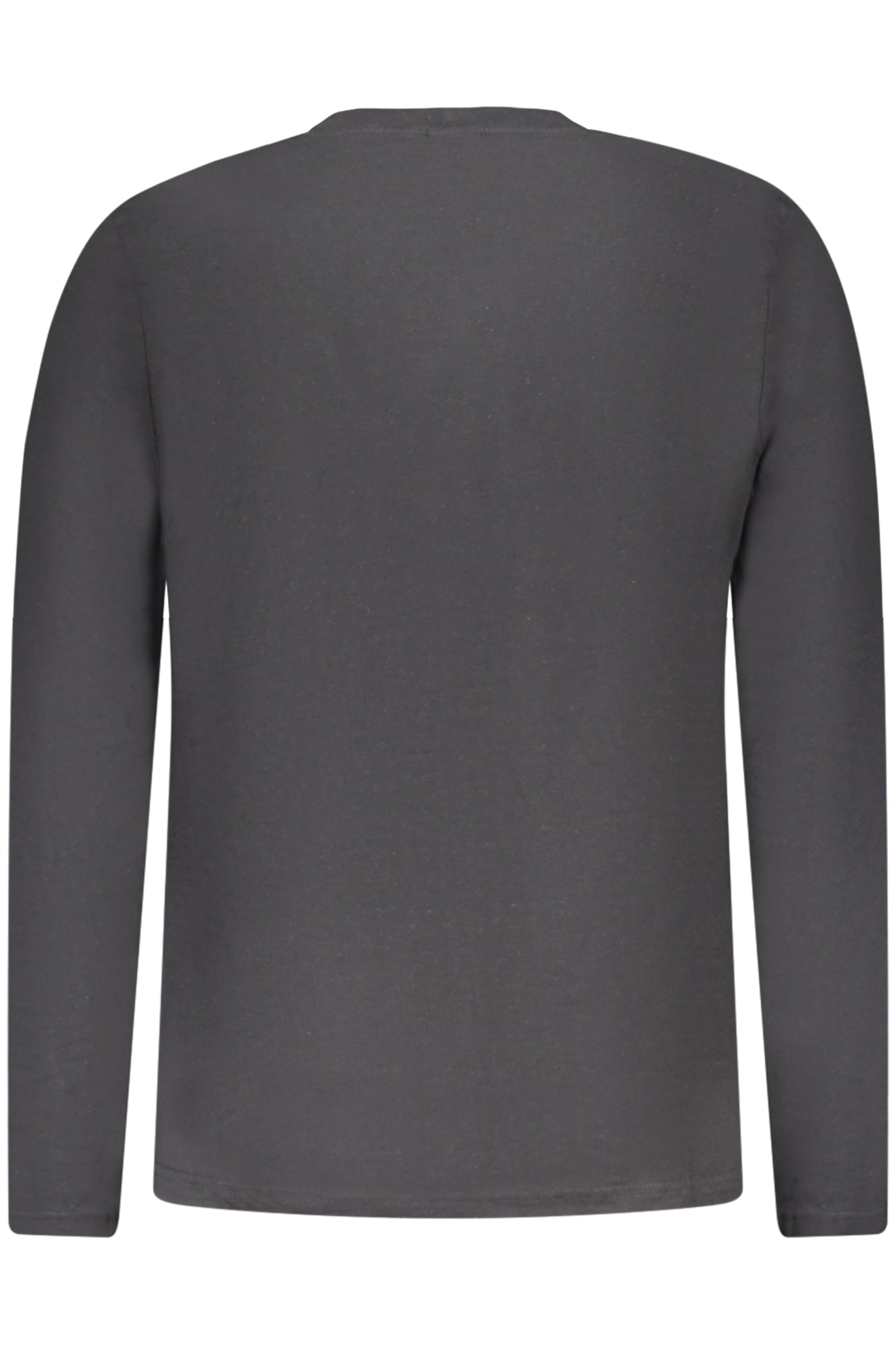 NORTH SAILS Langarm T-Shirt Herren – Blaues Basic mit Logo-Applikation Schwarz