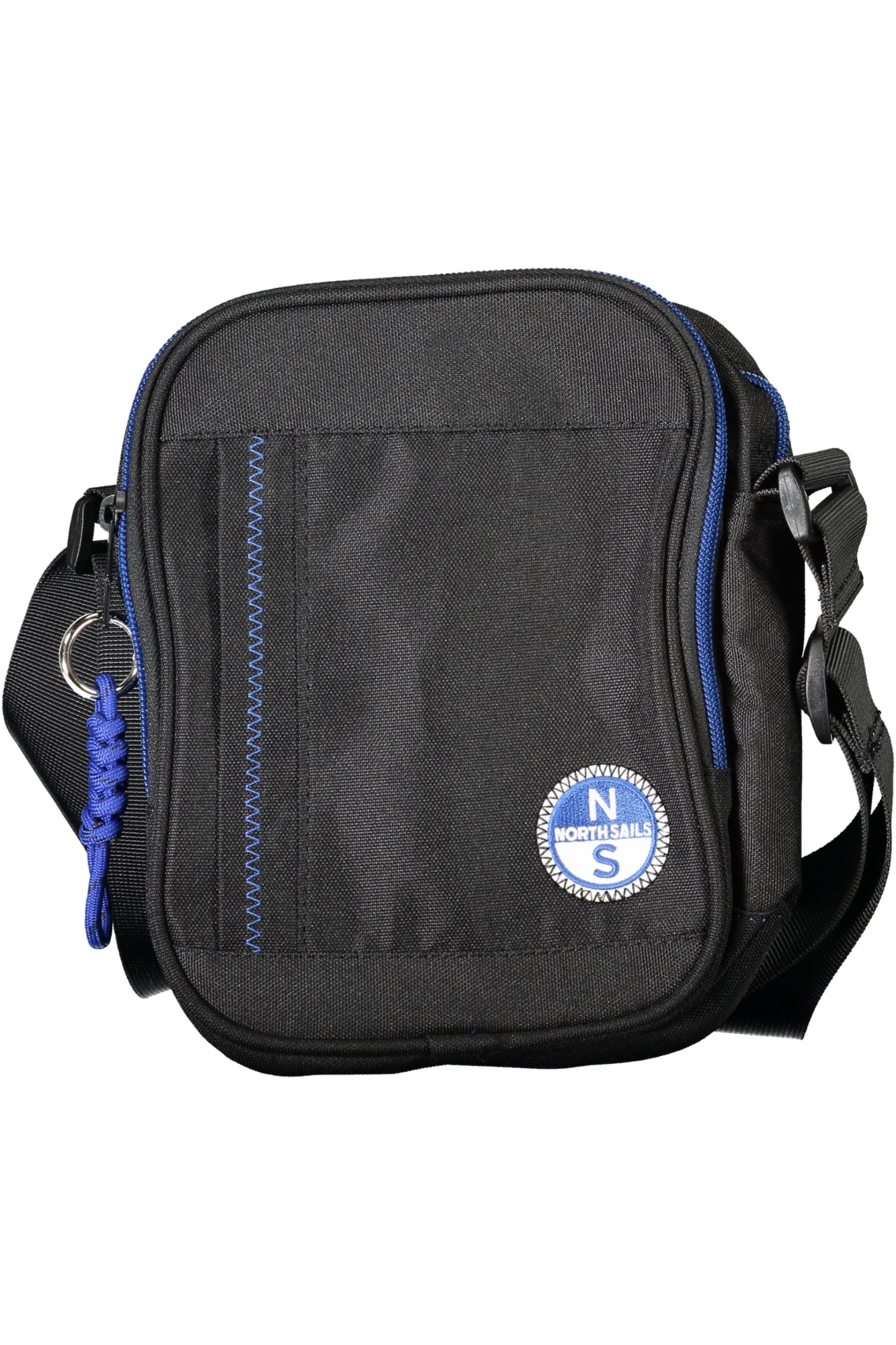 NORTH SAILS Herren Umhängetasche Blau – Praktische Schultertasche mit verstellbarem Gurt Schwarz