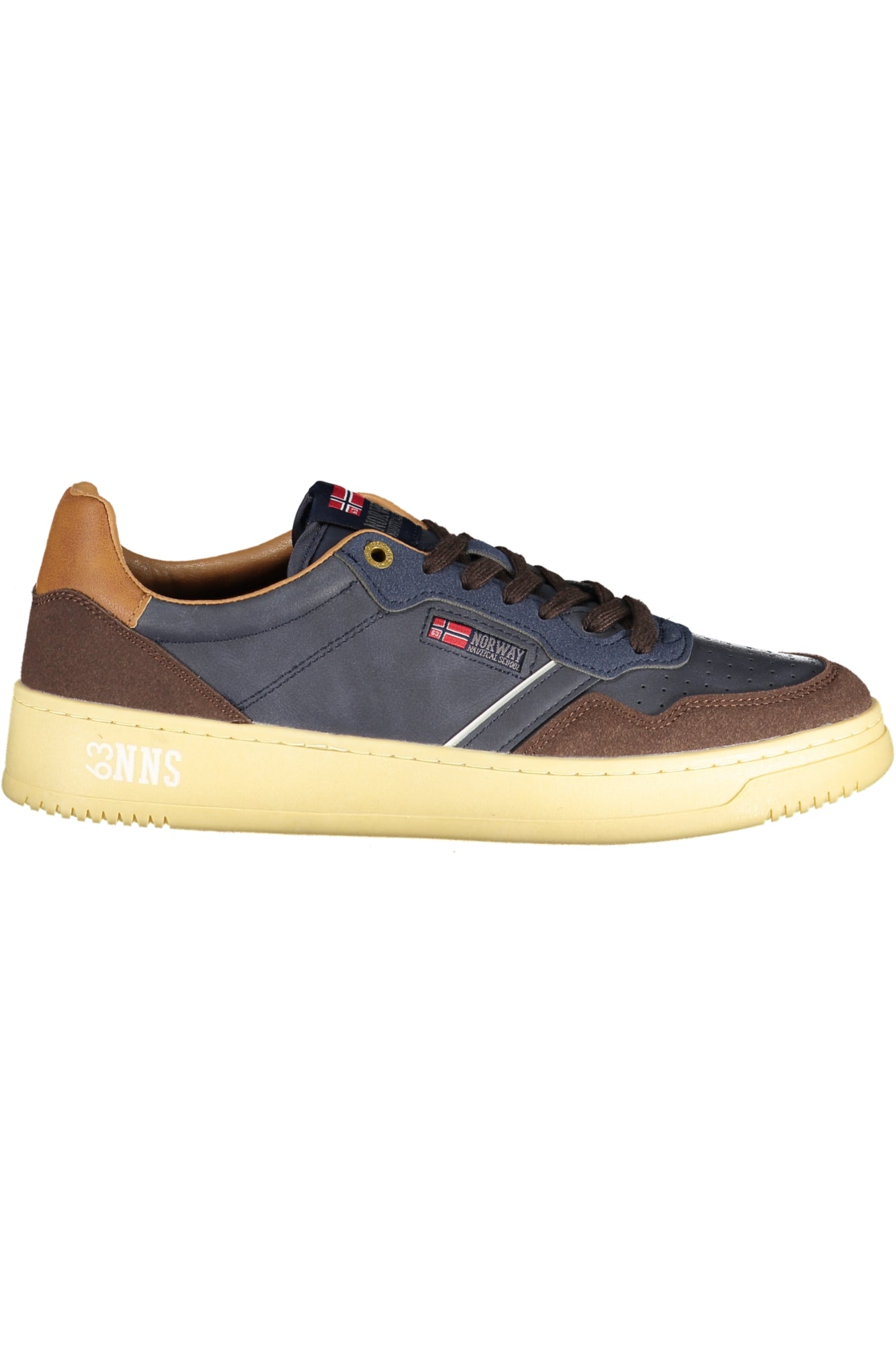 NORWAY 1963 Herren Sneaker – Sportschuh mit Schnürsenkel Blau