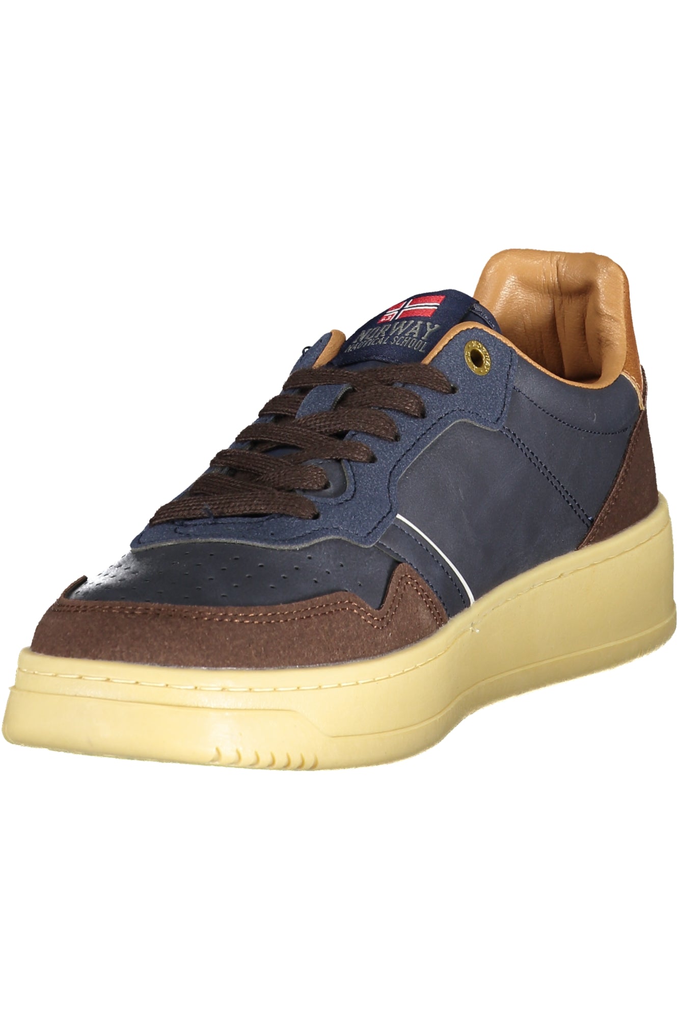 NORWAY 1963 Herren Sneaker – Sportschuh mit Schnürsenkel Blau