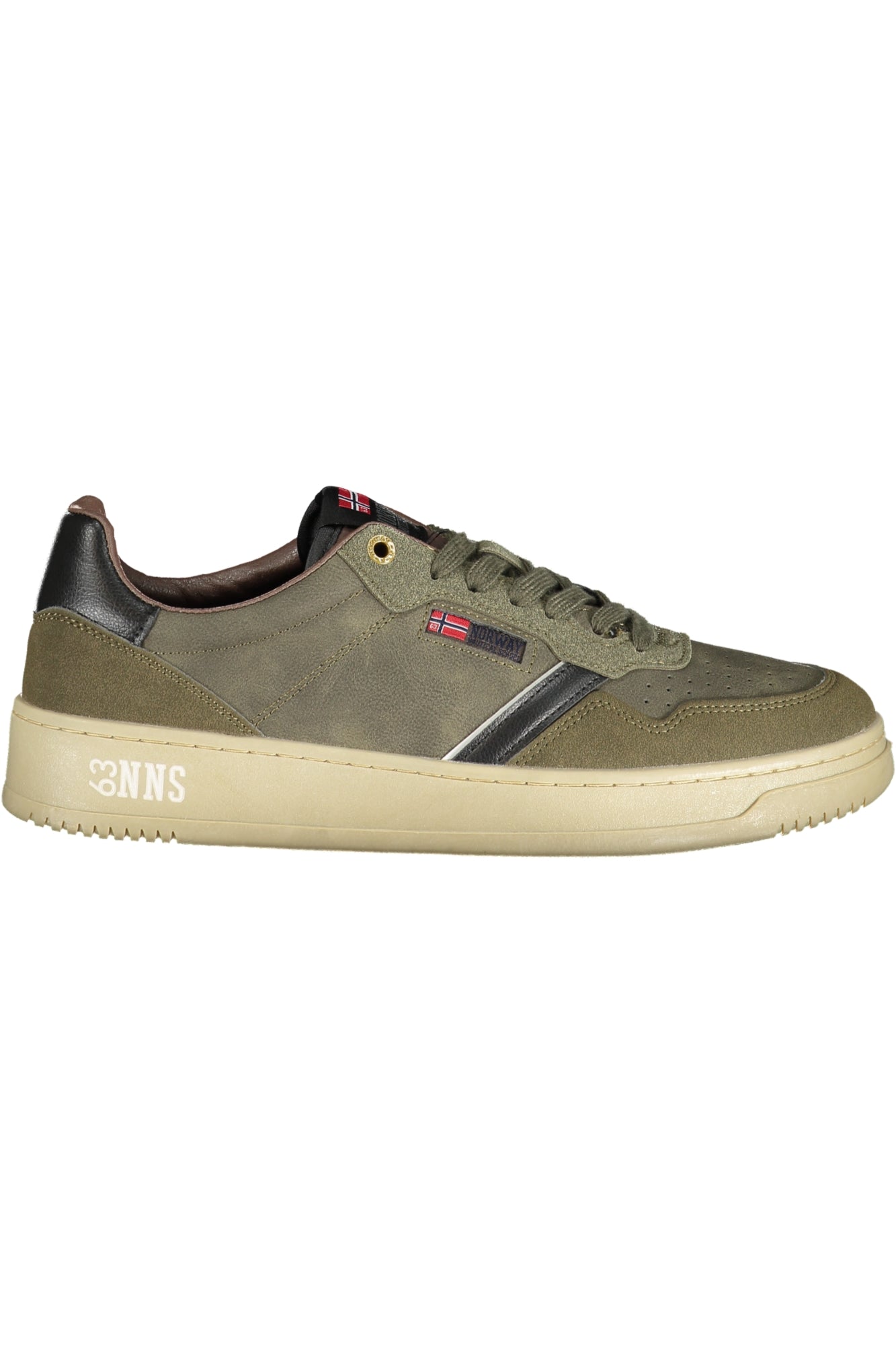NORWAY 1963 Herren Sneaker – Sportschuh mit Schnürsenkel Grün