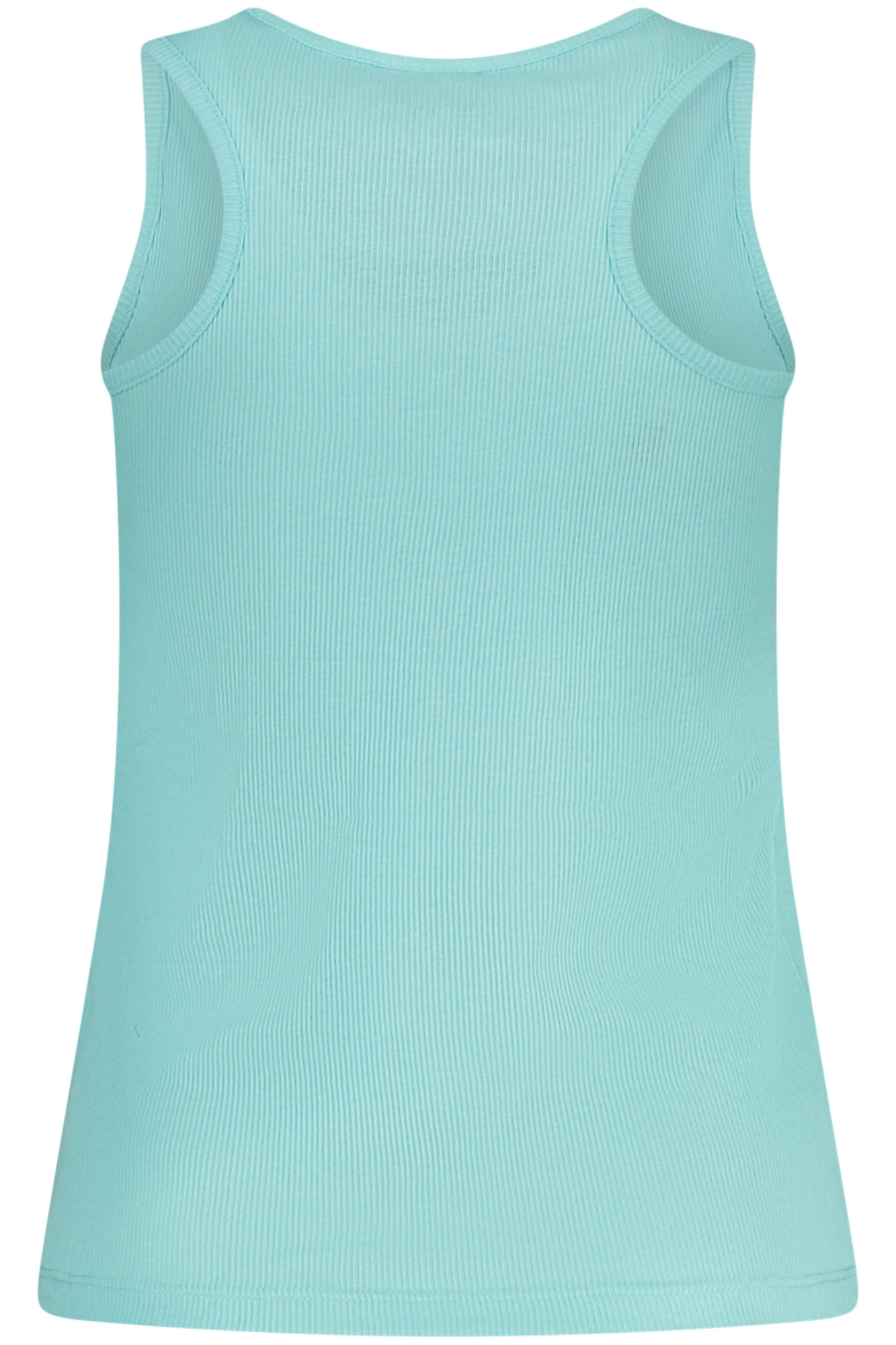 NORWAY 1963 Tank Top Damen – Schwarzes Baumwoll-Top mit Stickerei für Sommer Hellblau