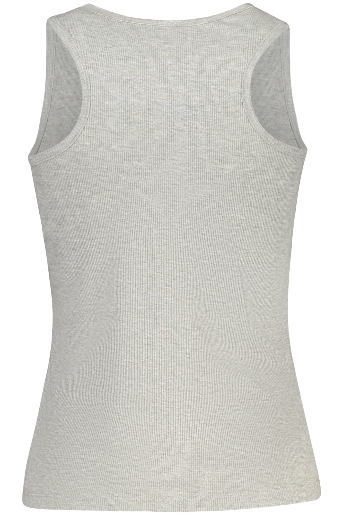 NORWAY 1963 Tank Top Damen – Schwarzes Baumwoll-Top mit Stickerei für Sommer Grau