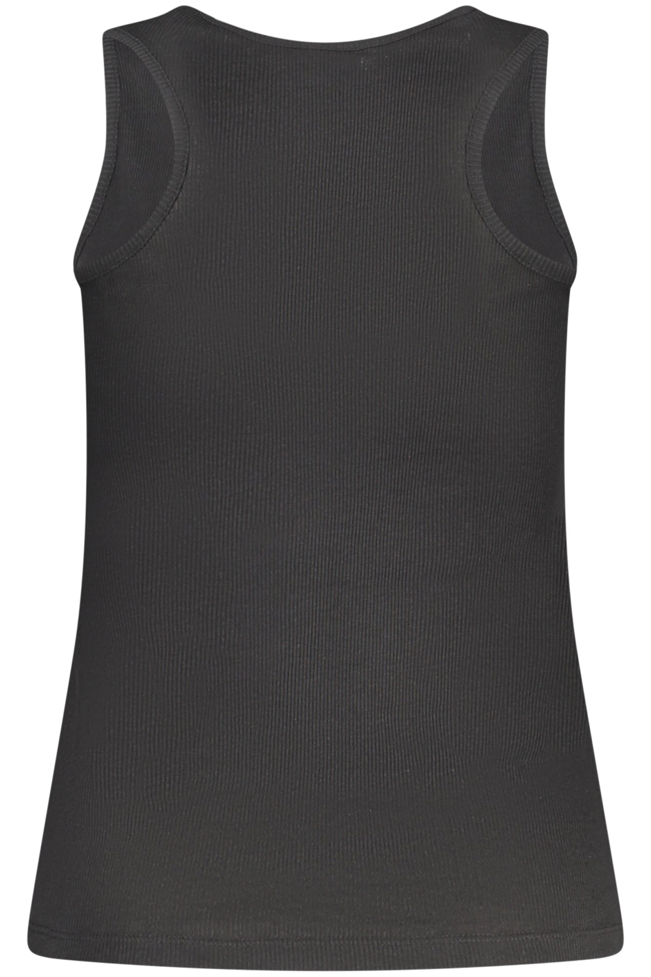 NORWAY 1963 Tank Top Damen – Schwarzes Baumwoll-Top mit Stickerei für Sommer Schwarz