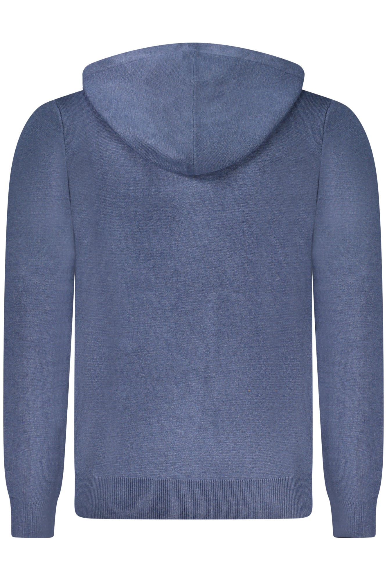 NORWAY 1963 Strickjacke Herren – Blaue Kapuzenjacke für Herbst/Winter Blau
