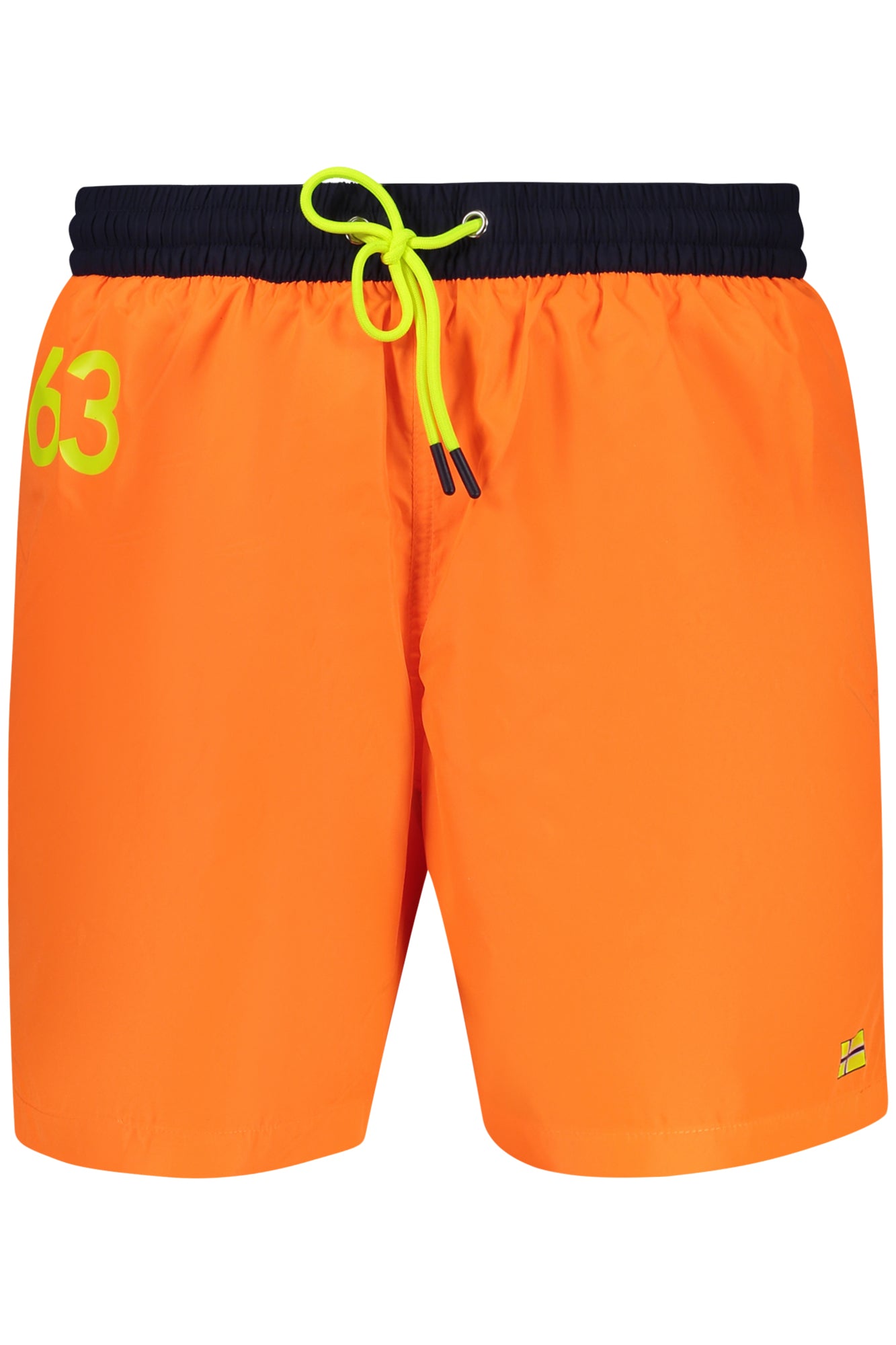 NORWAY 1963 Herren Bademode – mit elastischem Bund Orange