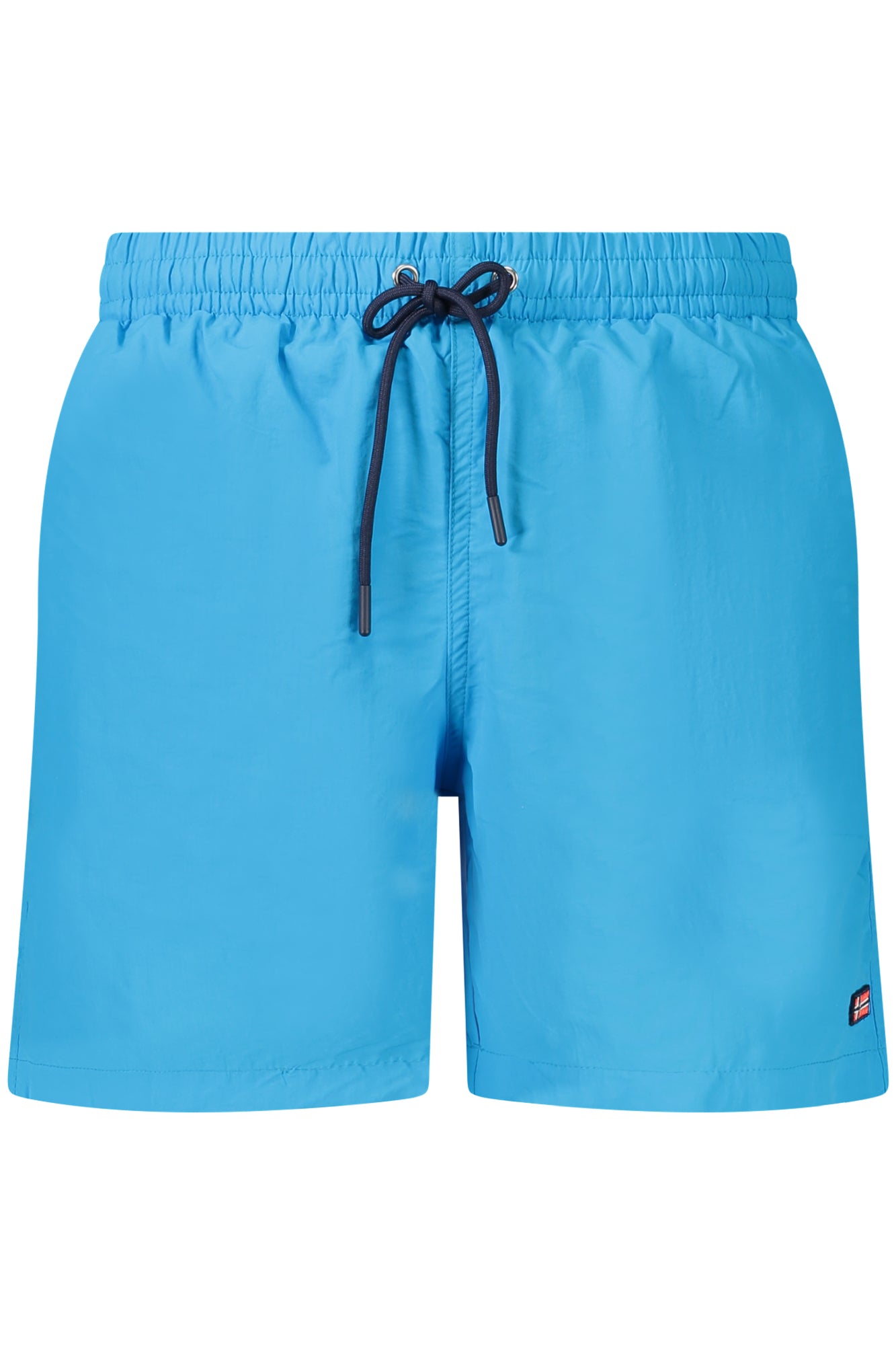 NORWAY 1963 Badeboxer Herren – Elastischer Bund mit Schnürung & Kontrastdetails Hellblau