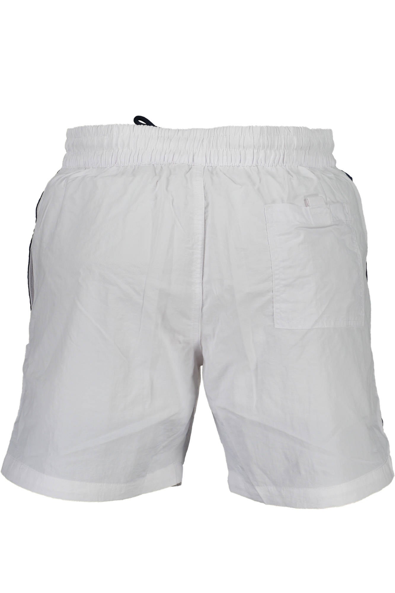 NORWAY 1963 Badeboxer Herren – Elastischer Bund mit Schnürung & Print-Details Weiß