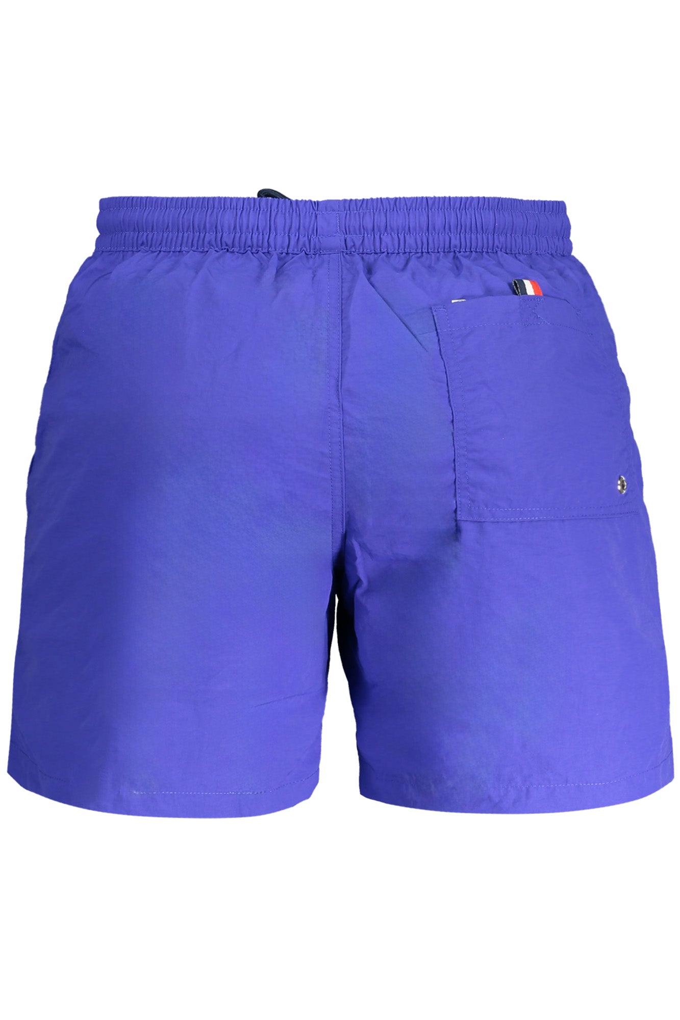 NORWAY 1963 Badehose Herren – Schwimmboxer mit Kontrastdetails und Logo-Print Blau