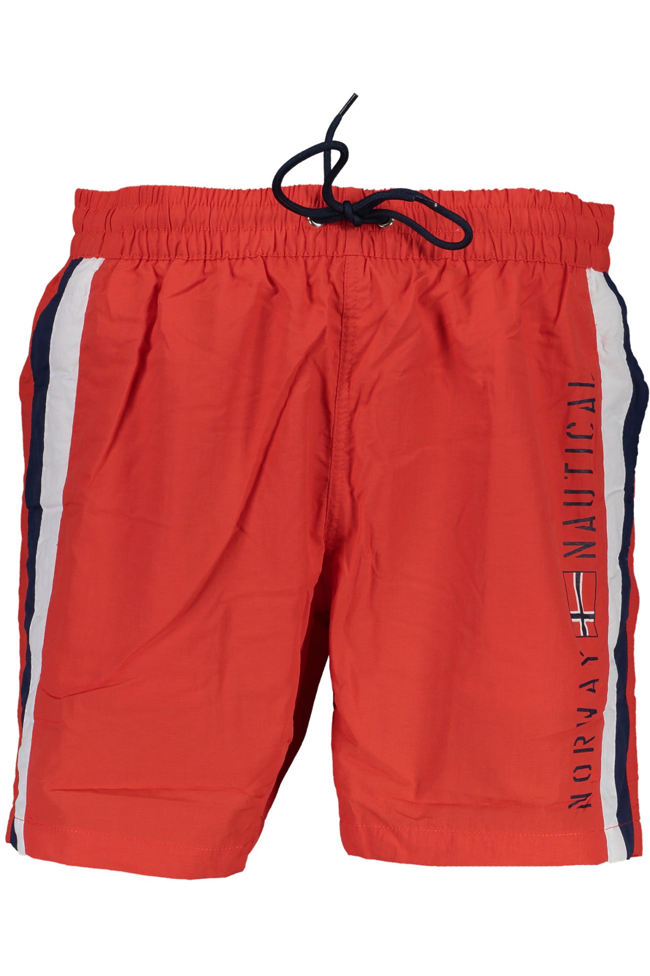 NORWAY 1963 Badehose Herren – Roter Mann Unten Kostüm mit elastischem Bund Rot