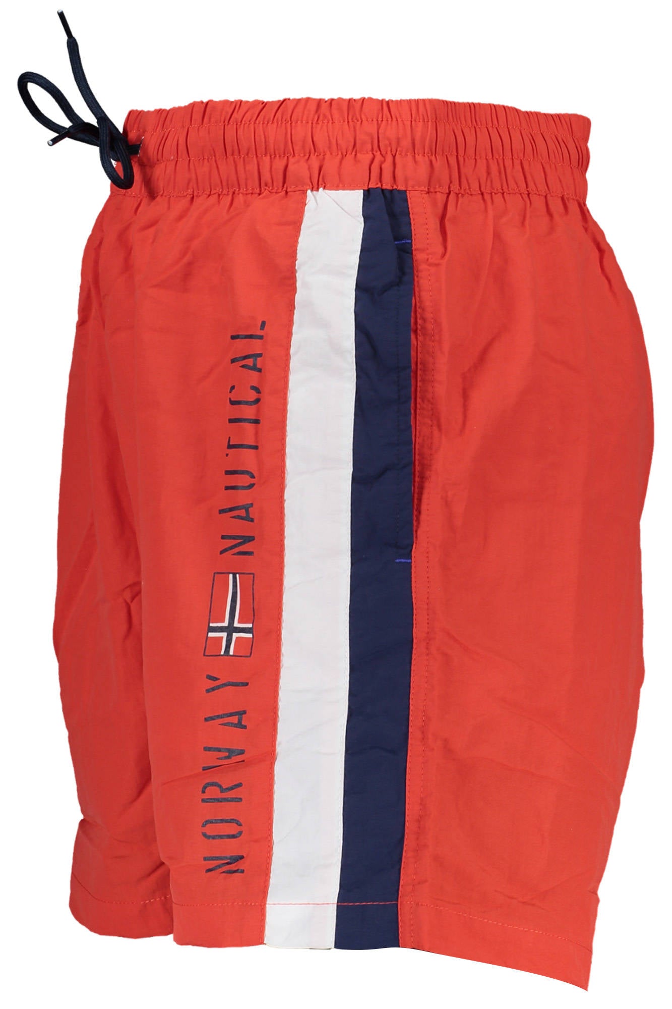 NORWAY 1963 Badehose Herren – Roter Mann Unten Kostüm mit elastischem Bund Rot