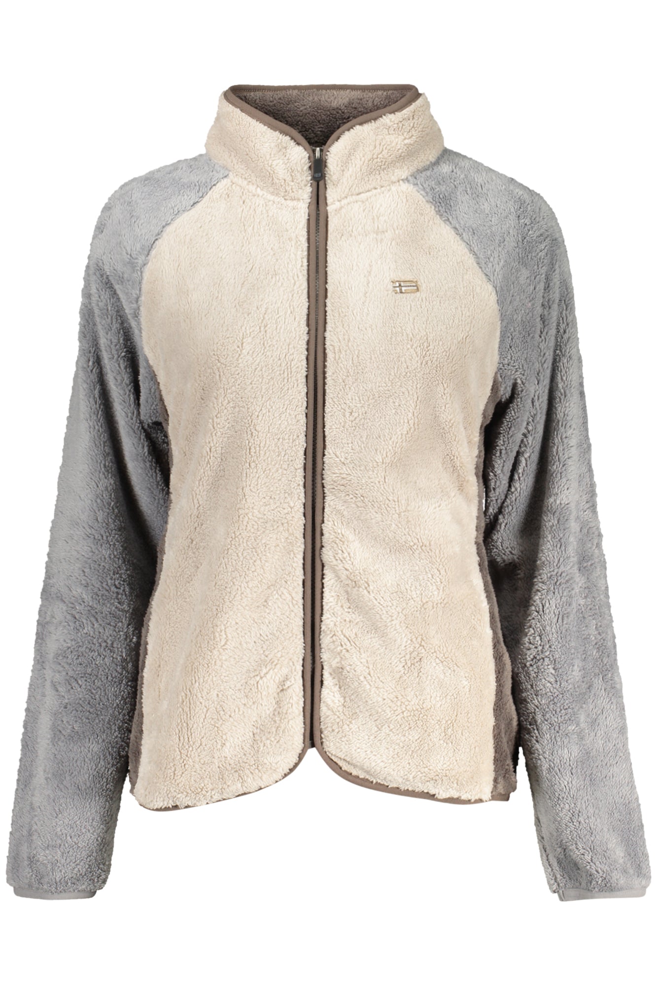 NORWAY 1963 Sweatshirt Damen mit Reißverschluss – Beige Winter-Sweatshirt Beige Hauptbild