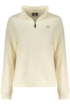 NORWEGEN 1963 WEISSES DAMEN-SWEATSHIRT MIT REISSVERSCHLUSS